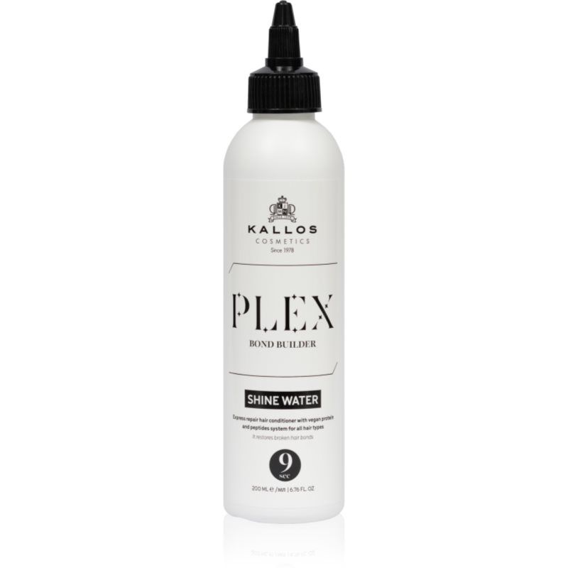 Kallos Plex Shine Water elvyttävä kuuri vaurioituneille hiuksille 200 ml