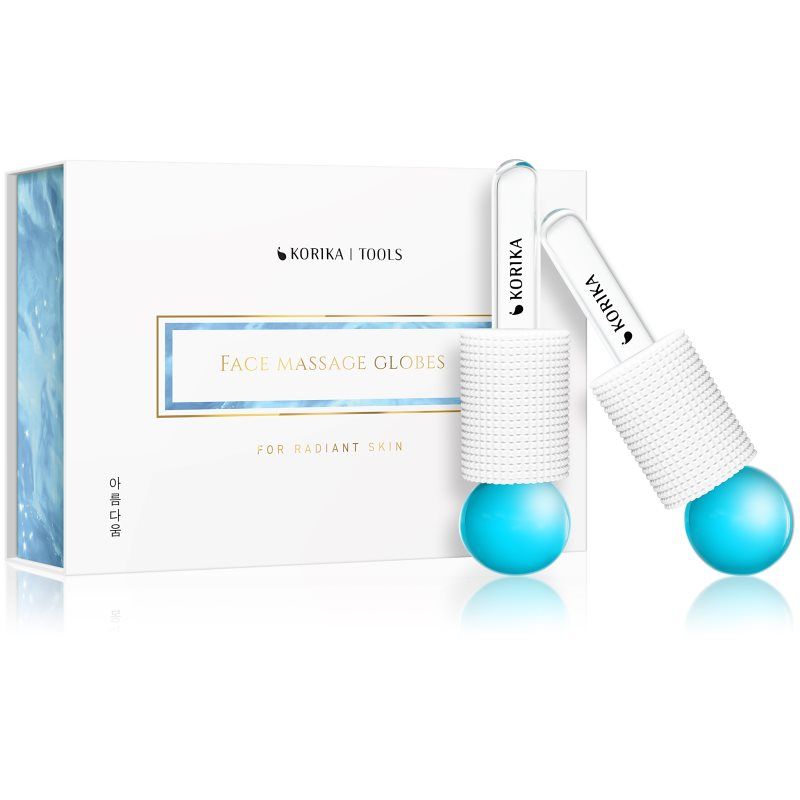 KORIKA Tools Face Massage Globes hierontaväline viilentävä vaikutus 2 kpl