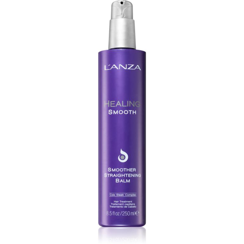 L'anza Healing Smooth Smoother Straightening Balm silottava balsami epätasaisuuksia tasoittava 250 ml