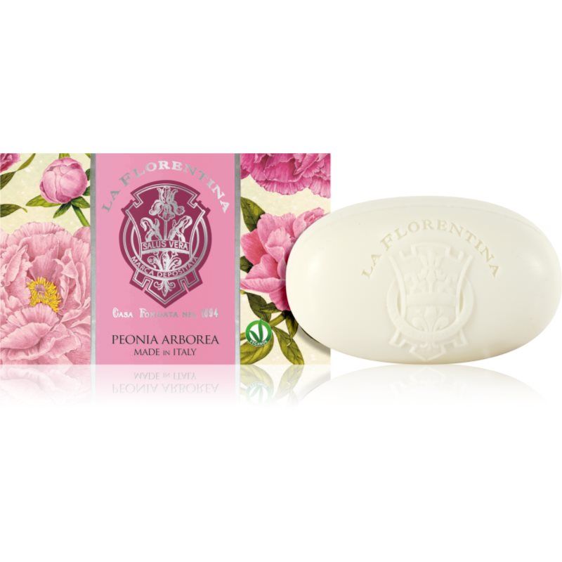 La Florentina Arboreal Peony Bath Soap luonnollinen palasaippua pioni 300 g