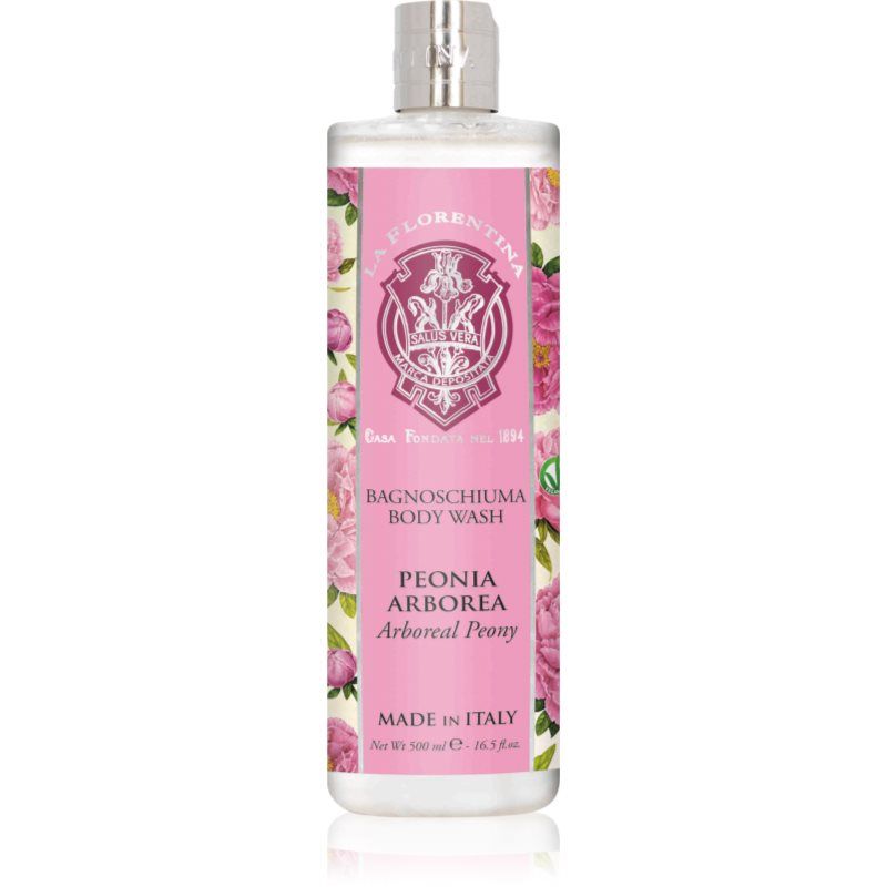 La Florentina Arboreal Peony Body Wash luonnollinen suihkugeeli pioni 500 ml