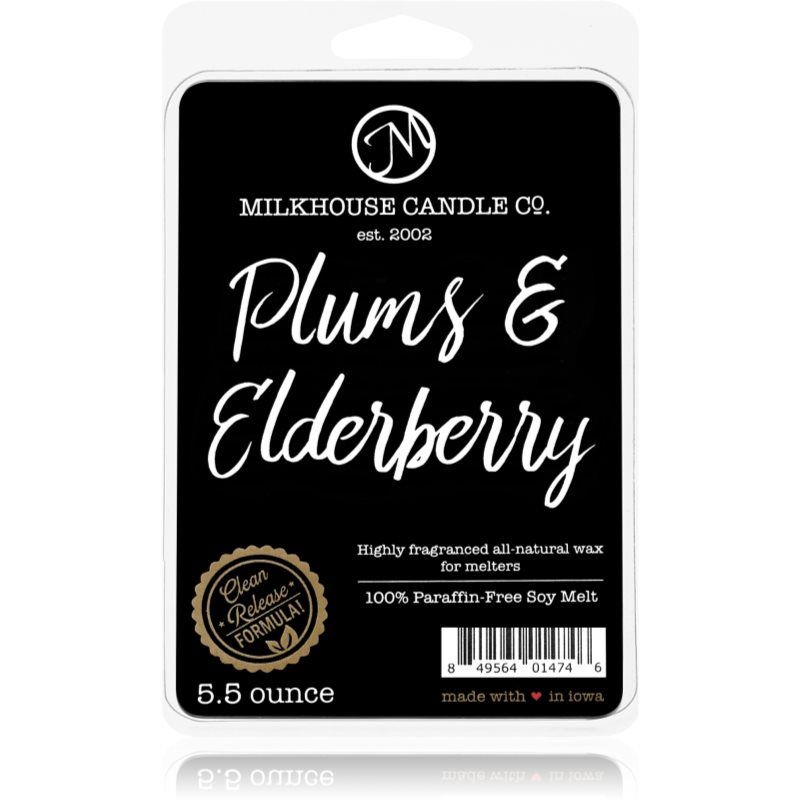 Milkhouse Candle Co. Creamery Plums & Elderberry tuoksuvaha 155 g