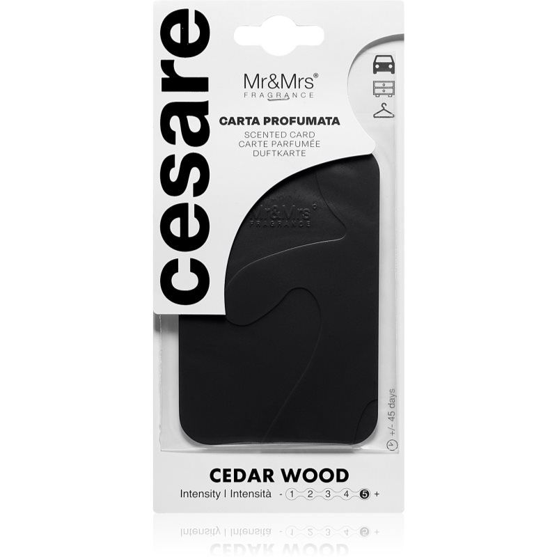 Mr & Mrs Fragrance Cesare Cedar Wood tuoksukortti 1 kpl