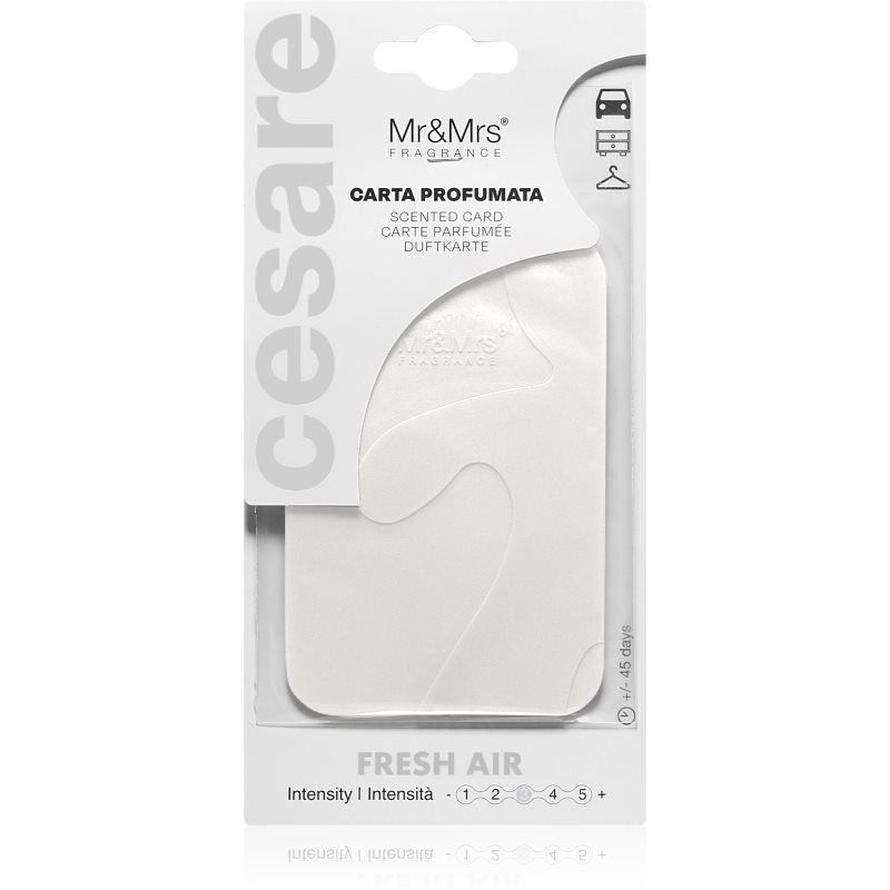 Mr & Mrs Fragrance Cesare Fresh Air tuoksulappu 1 kpl