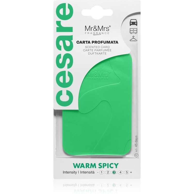 Mr & Mrs Fragrance Cesare Warm Spicy tuoksulappu 1 kpl