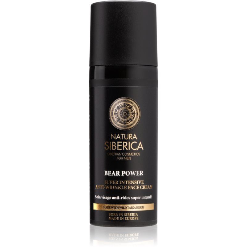 Natura Siberica For Men Only ryppyjä ehkäisevä voide intense 50 ml