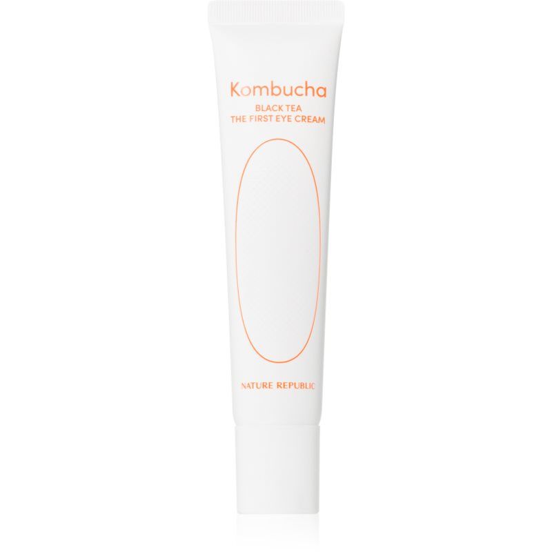 NATURE REPUBLIC Kombucha Black Tea The First Eye Cream kosteuttava silmänympärysvoide ryppyjä ehkäisevä vaikutus 30 ml