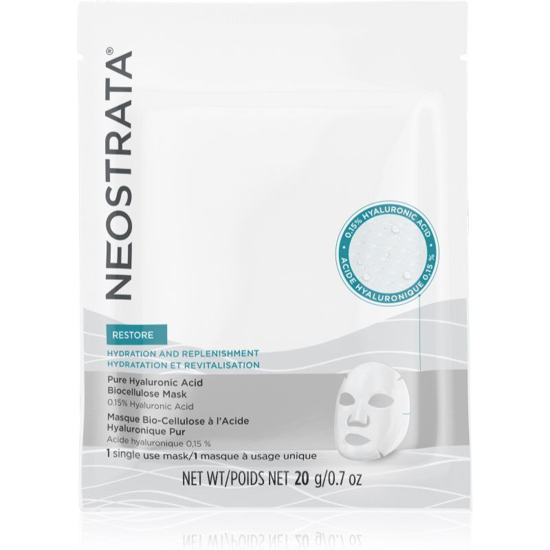 NeoStrata Restore hyaluronihappoa sisältävä kosteuttava kangasnaamio 20 g