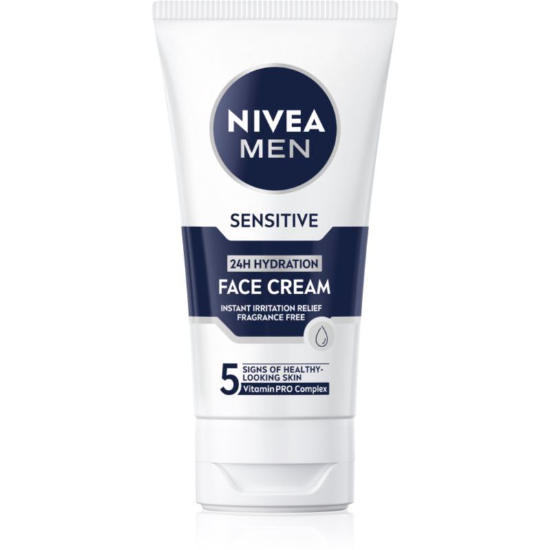 NIVEA MEN Sensitive kosteuttava voide miehille 75 ml