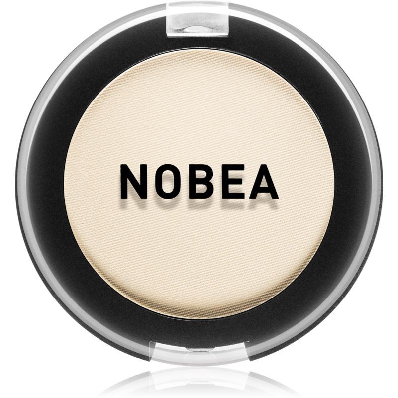 NOBEA Day-to-Day Mono Eyeshadow luomiväri antaa mattavaikutelman sävy Silk 3,5 g