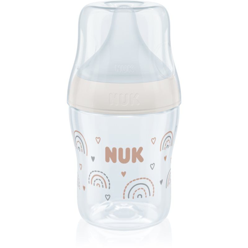 NUK Perfect Match pullo lämpötilantarkistustoiminto White 150 ml