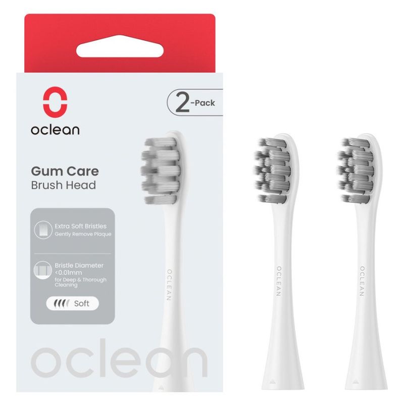 Oclean Ultra Gum Care Brush Head 2 kpl – White