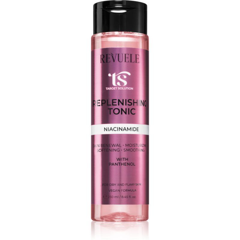Revuele Target Solution Replenishing Tonic pehmentävä ja kosteuttava hoitovesi kasvoille 250 ml