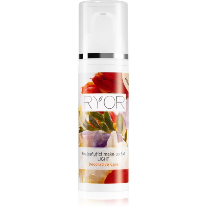 RYOR Decorative Care kirkastava meikkivoide 8in1 sävy Light 30 ml