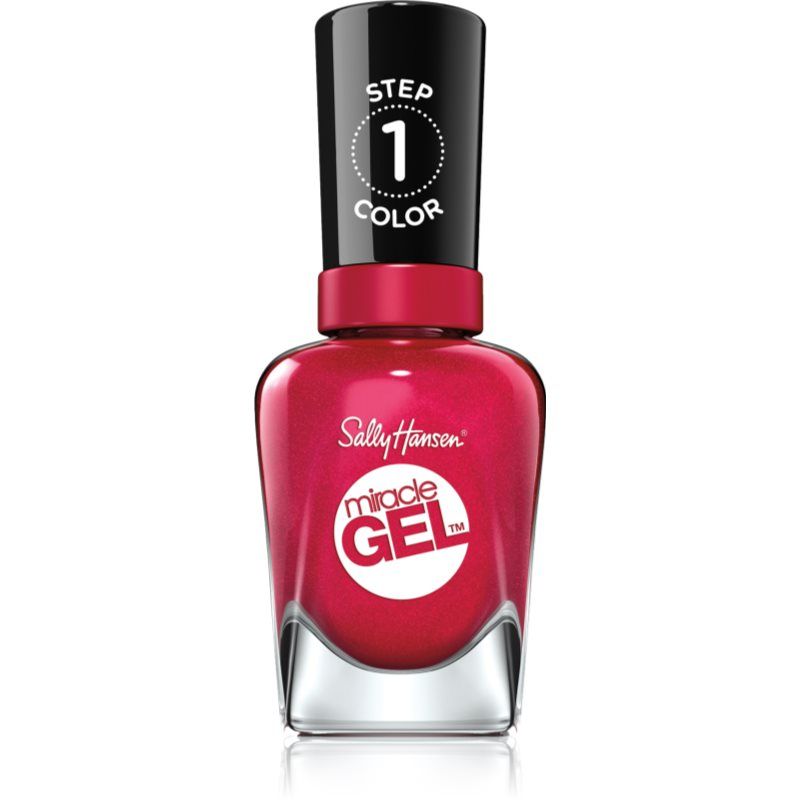 Sally Hansen Miracle Gel™ geelikynsilakka – UV/LED-lamppua ei tarvita sävy 469 Bordeaux Glow 14,7 ml