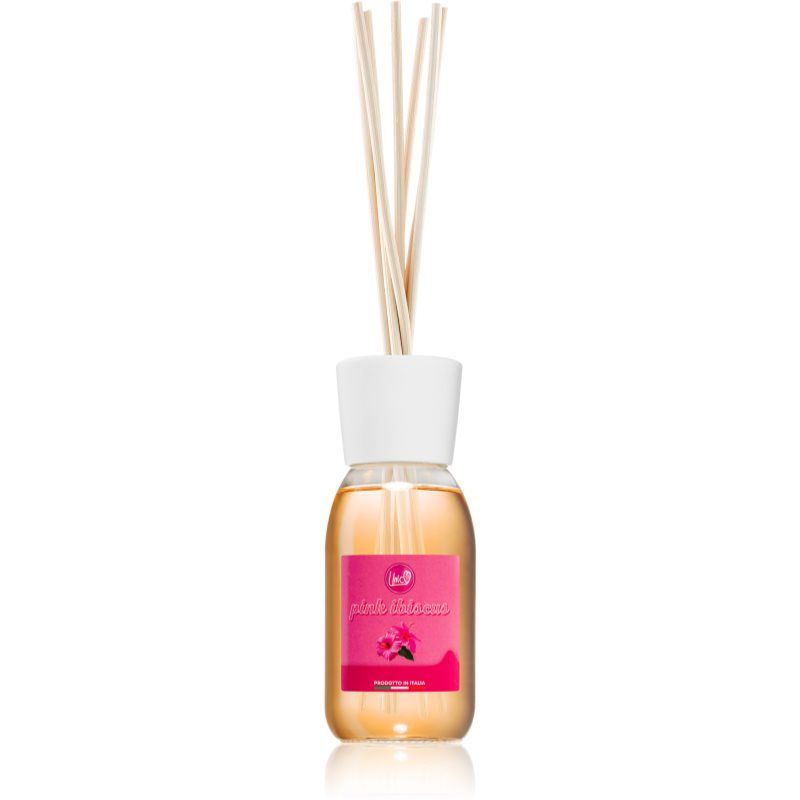 THD Unico Pink Hibiscus aromadiffuuseri täytöllä 100 ml