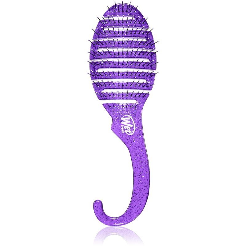 Wet Brush Shower Glitter Dtangler Pink hiusharja suihkuun Purple 1 kpl