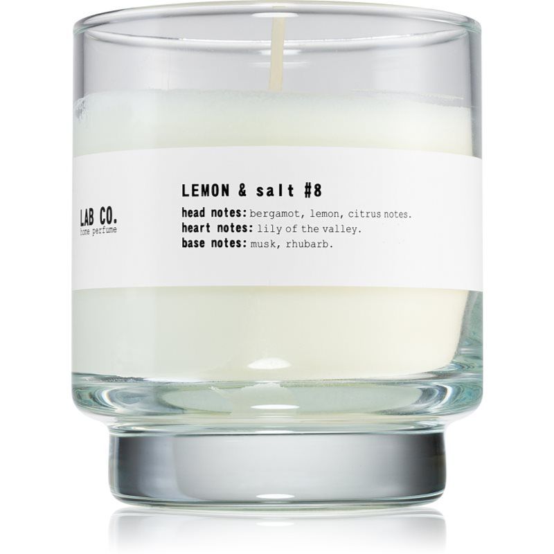 Ambientair Lab Co. Lemon & Salt tuoksukynttilä 200 g