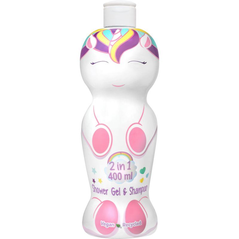 Be a Unicorn Shampoo & Shower Gel suihkugeeli ja shampoo 2in1 lapsille 400 ml