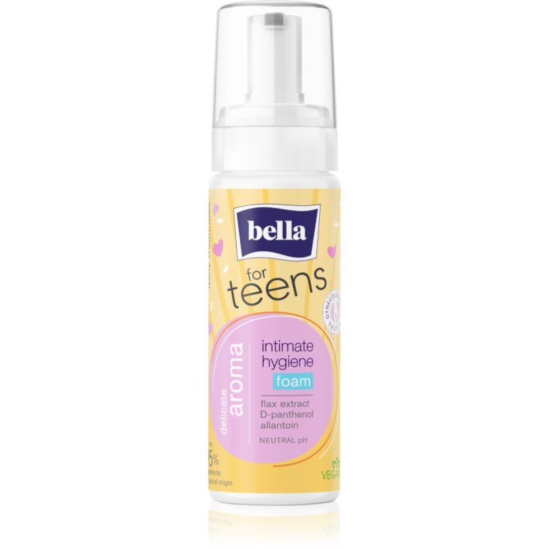BELLA For Teens Aroma intiimialueiden pesuvaahto tytöille 150 ml