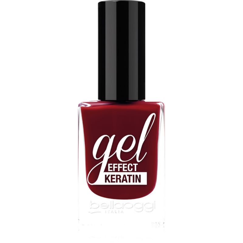 bellaoggi Gel Effect Keratin Nail Polish kynsilakka sävy Bloody Mary 10 ml