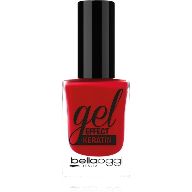 bellaoggi Gel Effect Keratin Nail Polish kynsilakka sävy Cherry Passion 10 ml