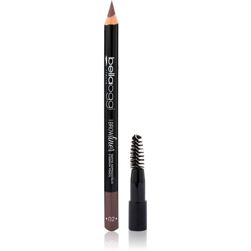 bellaoggi I Brow Liner kulmakynä mukana harja sävy Brown 1,1 g