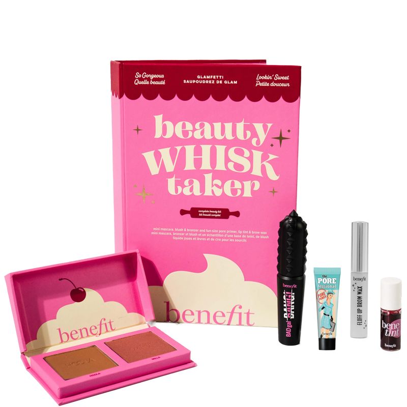 benefit Holiday 2024 UK Beauty Palette - Beauty Whisk Taker Full Face Kit