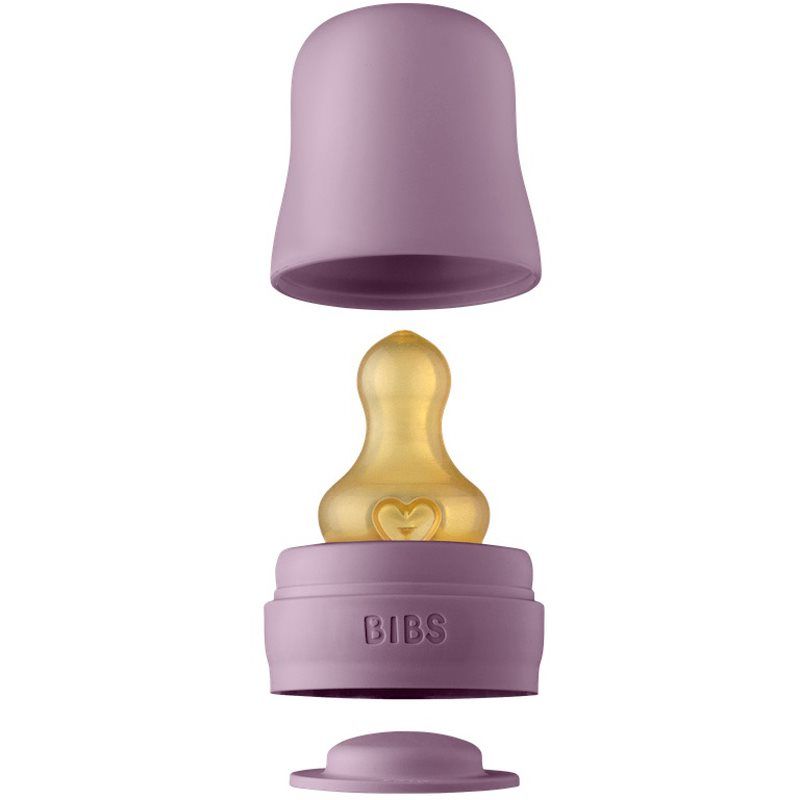 BIBS Baby Glass Bottle Set setti lapsille Mauve