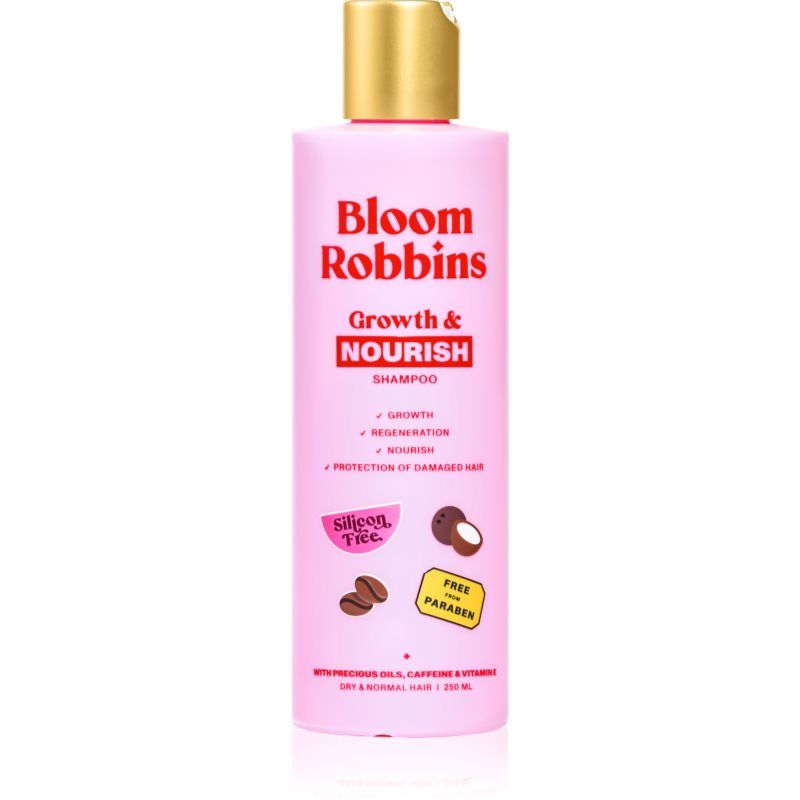 Bloom Robbins Growth & Nourish shampoo terveisiin ja kauniisiin hiuksiin 250 ml