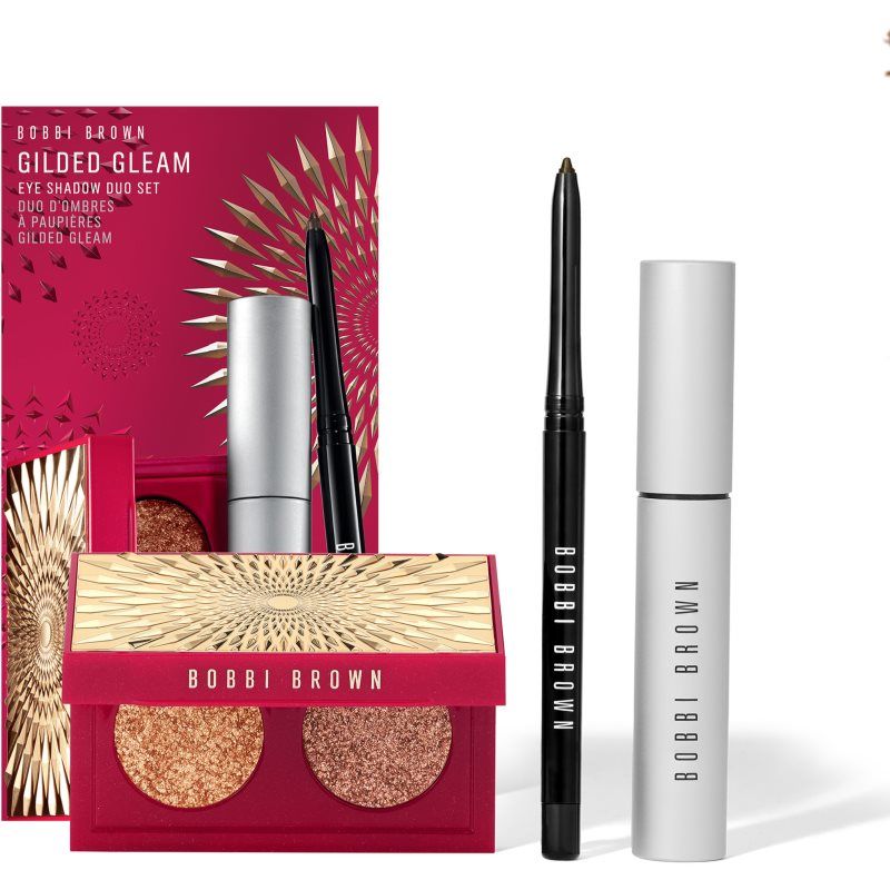 Bobbi Brown Holiday Gilded Gleam Eye Shadow Duo Set lahjasetti (täydelliseen ulkonäköön)