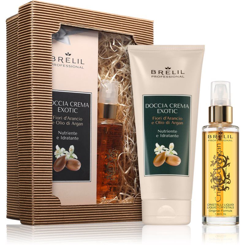 Brelil Professional Holiday Set lahjasetti vartalolle kiinteään ja ravittuun ihoon