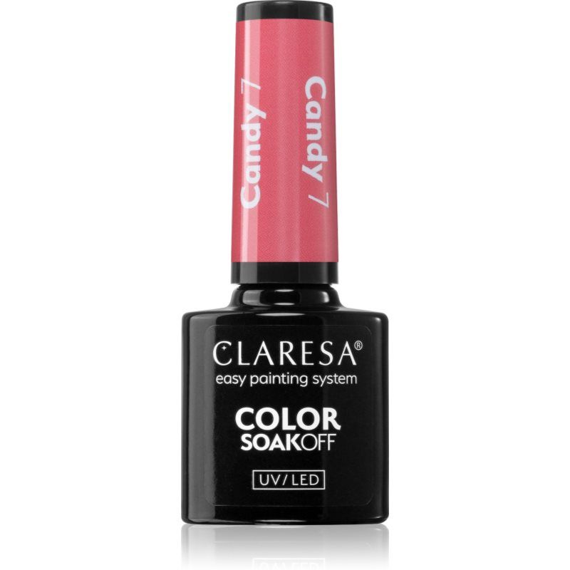 Claresa SoakOff UV/LED Color Candy geelikynsilakka sävy 7 5 g