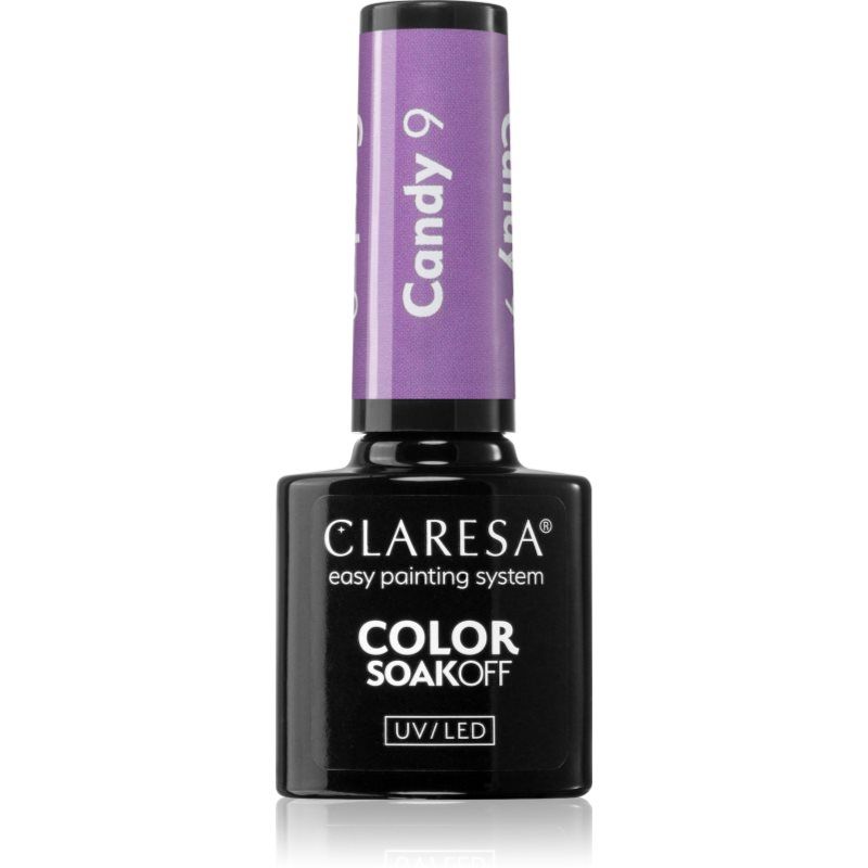 Claresa SoakOff UV/LED Color Candy geelikynsilakka sävy 9 5 g