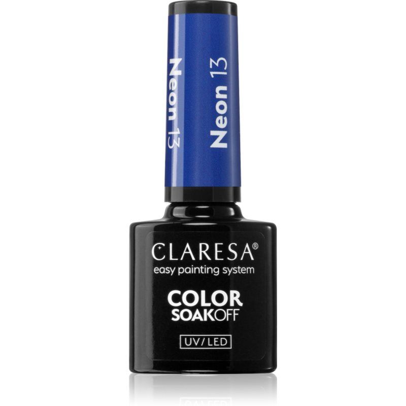 Claresa SoakOff UV/LED Color Neon geelikynsilakka sävy 13 5 g