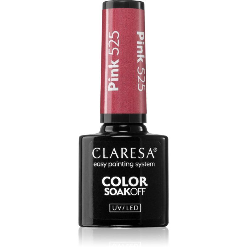 Claresa SoakOff UV/LED Color Savanna Vibes geelikynsilakka sävy Pink 525 5 g