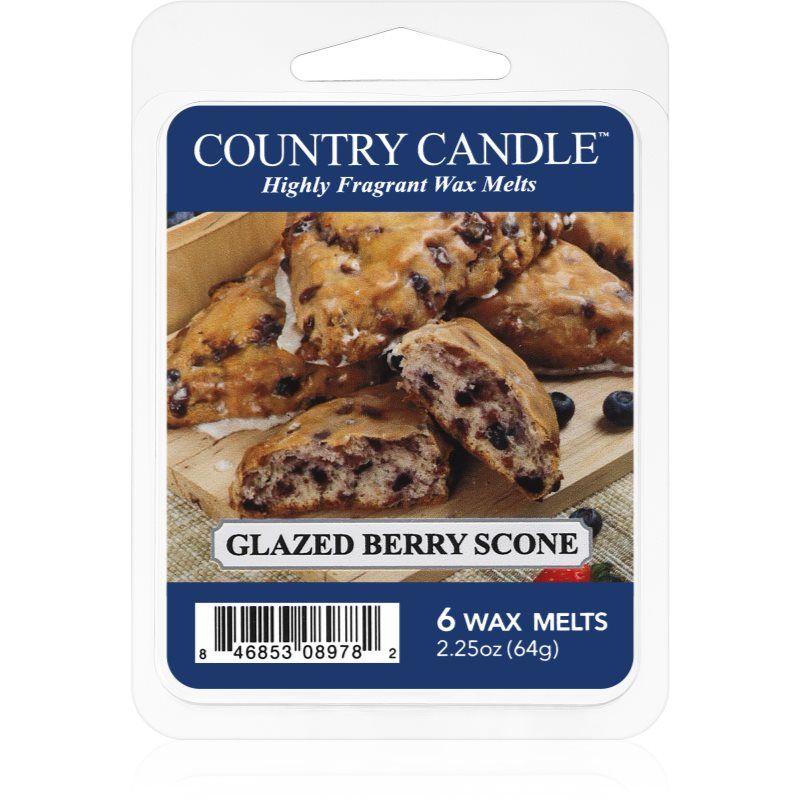 Country Candle Glazed Berry Scones tuoksuvaha 64 g