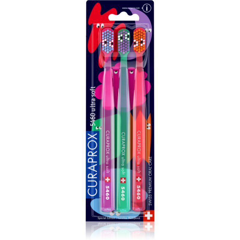 Curaprox CS 5460 Eye Edition hammasharjat ultra soft 3 kpl