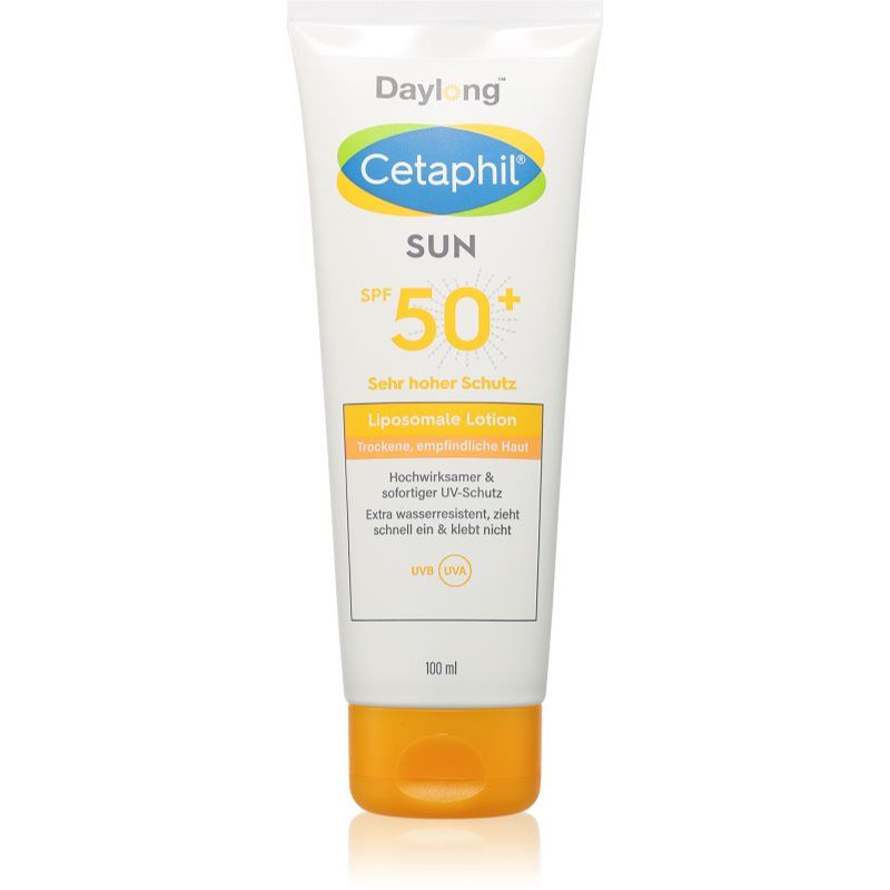 Daylong Cetaphil SUN Liposomal Lotion aurinkosuojamaito herkälle iholle SPF 50+ 100 ml