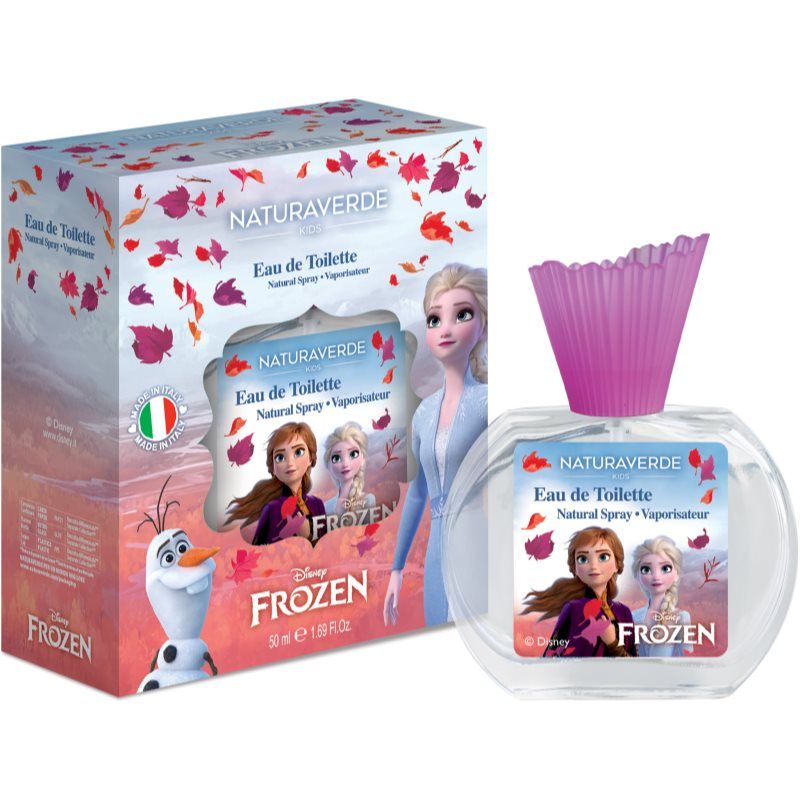 Disney Frozen 2 Natural Spray Eau de Toilette -tuoksu lapsille 50 ml