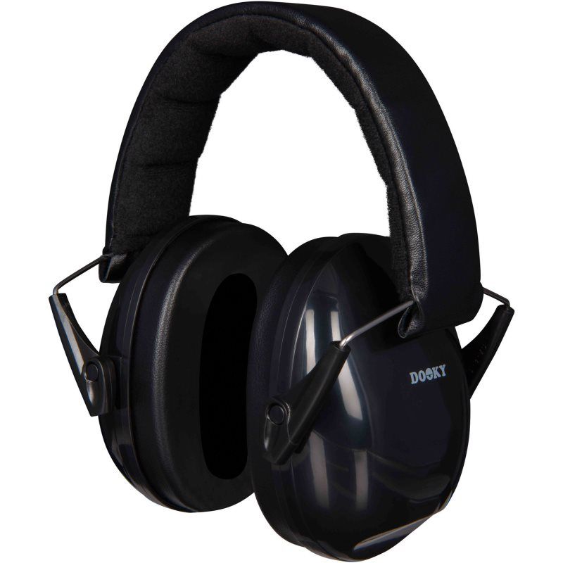 Dooky Baby Ear Protection JUNIOR 36m+ kuulonsuojaimet lapsille Black 1 kpl