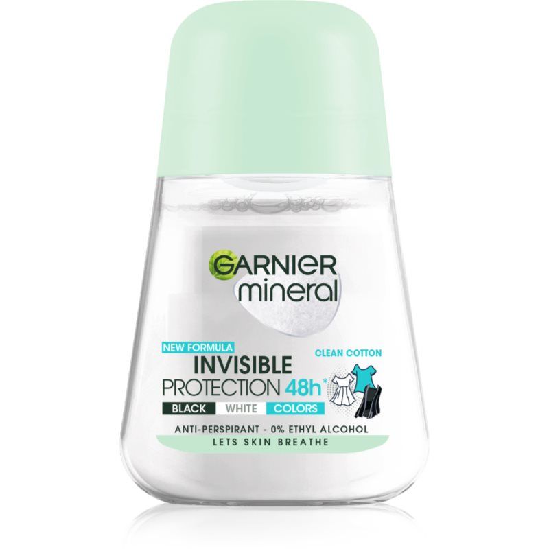 Garnier Mineral Black White Color roll-on-antiperspirantti 50 ml