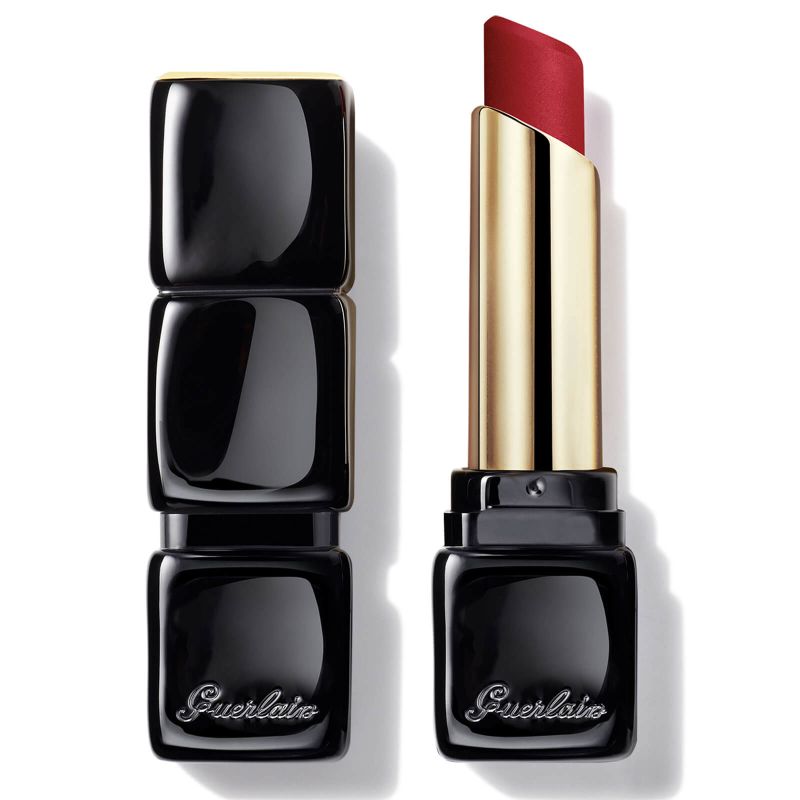 GUERLAIN Kisskiss Tender Matte 16 Hour Comfort Lightweight Luminous Matte Lipstick 2.8g (Various Shades) - 360 Miss Pink