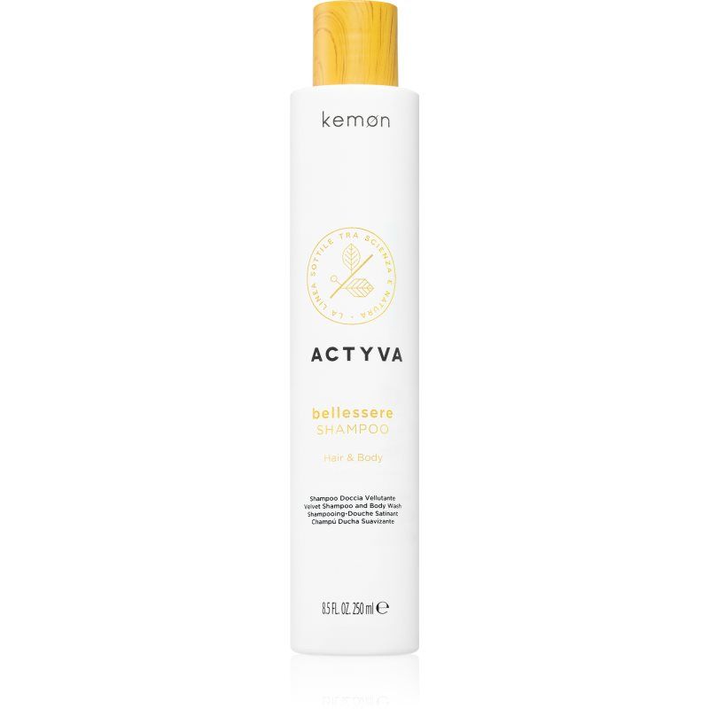 Kemon Actyva Bellessere ravitseva shampoo kaikille hiustyypeille 250 ml