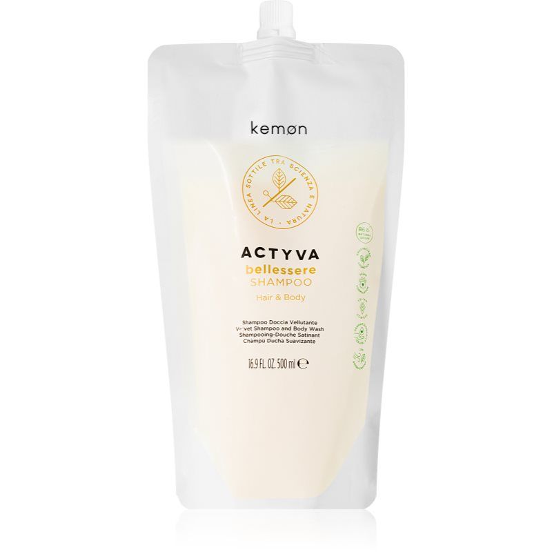Kemon Actyva Bellessere shampoo ja suihkugeeli 2in1 500 ml