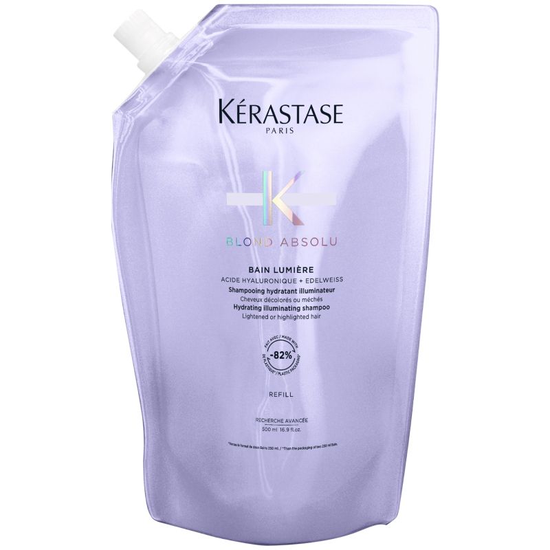 Kérastase Blond Absolu Bain Lumière Refill Shampoo Pouch 500ml For Blonde Hair