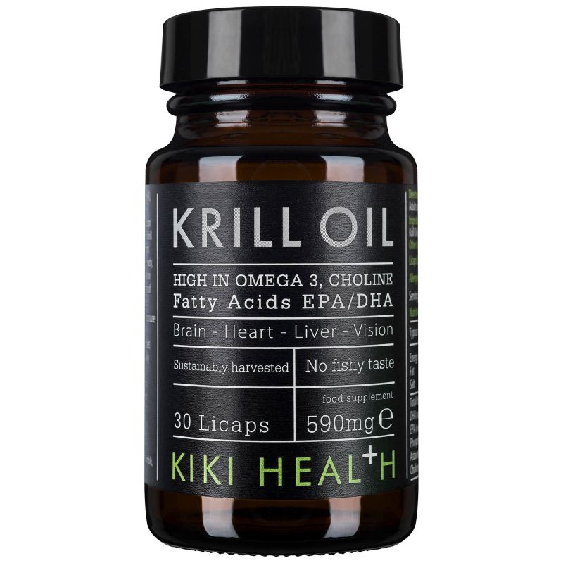 KIKI Health Krill Oil Softgels (30 Capsules)