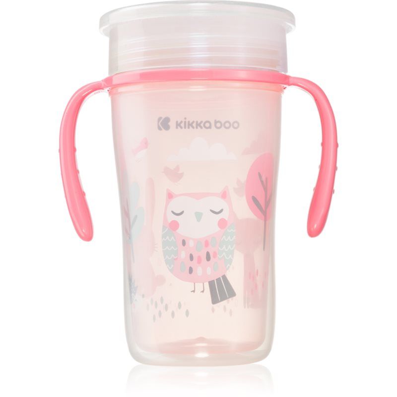 Kikkaboo Training Cup 360° harjoitusmuki 12 m+ Owl 300 ml