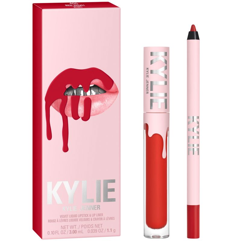 Kylie Cosmetics Velvet Lip Kit (Various Shades) - 405 Red Velvet