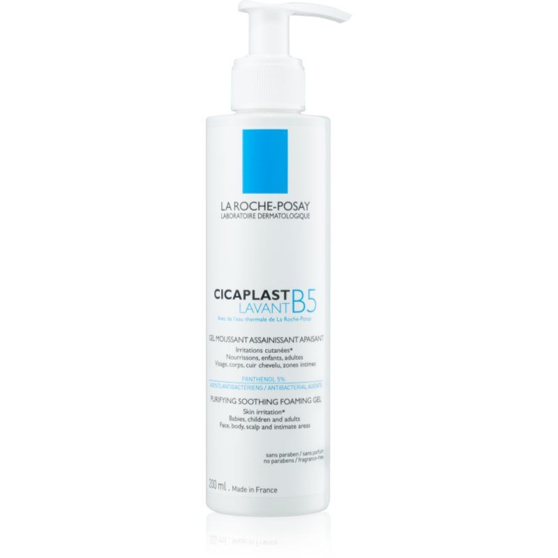 La Roche-Posay Cicaplast Lavant B5 rauhoittava ja puhdistava vaahtogeeli 200 ml